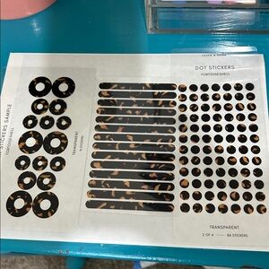 Cloth & Paper Tortoiseshell Sticker Set